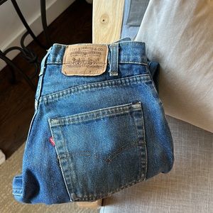 Dead stock 1980s Levi’s 502 Indigo Denim Jeans